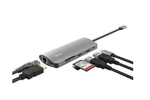Адаптер 23775 Trust Dalyx 7-в-1 Multiport USB-C