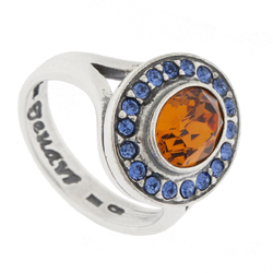 "Навогеро" кольцо в серебряном покрытии из коллекции "Murano" от Jenavi