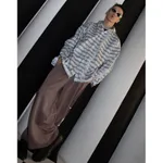 Брюки SoWhat? Space Широкие Пыльный Шоколад