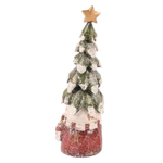 Снеговик с ёлкой 22 см