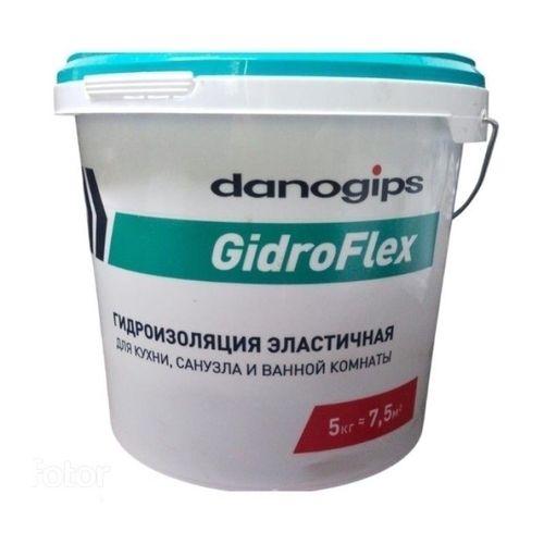 Гидроизоляция эластичная Danogips GidroFlex 5 кг