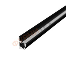 LD04 Профиль врезной для светодиодной ленты, 3м, Черный A26, шт