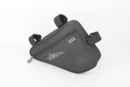 Сумка под раму, карман для телефона внутри сумки, 240*180*60мм, цвет - черный FB 05-1 black