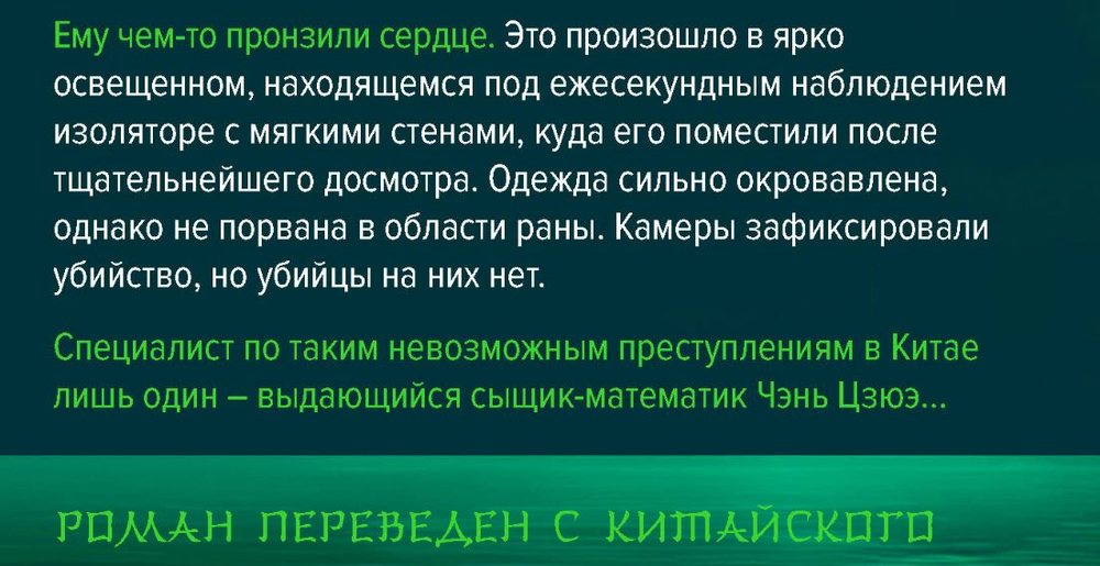 Tok. Китайская головоломка. Хонкаку-детектив из Поднебесной