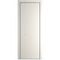 Межкомнатная дверь эмаль Profil Doors 1PA перламутр белый глухая профиль серая ночь