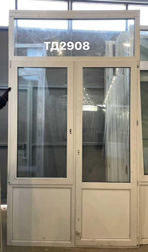 Дверь Пластиковая Б/У 275(в) х 156(ш) (Балконный Блок)