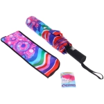 Зонт женский полуавтомат «Кланти», микс 6 цветов, 8 спиц, d-100см, длина в слож. виде 30см