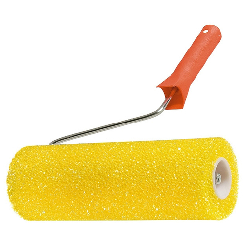 80221 Валик "СТРУКТУРНЫЙ" поролоновый с ручкой, "шероховатый