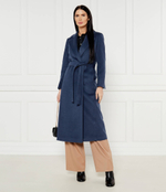 Шерстяное пальто ERMIONE MAX&Co. - голубой(6016144)