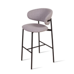 Стул барный Adele, рогожка wellton 912, серый