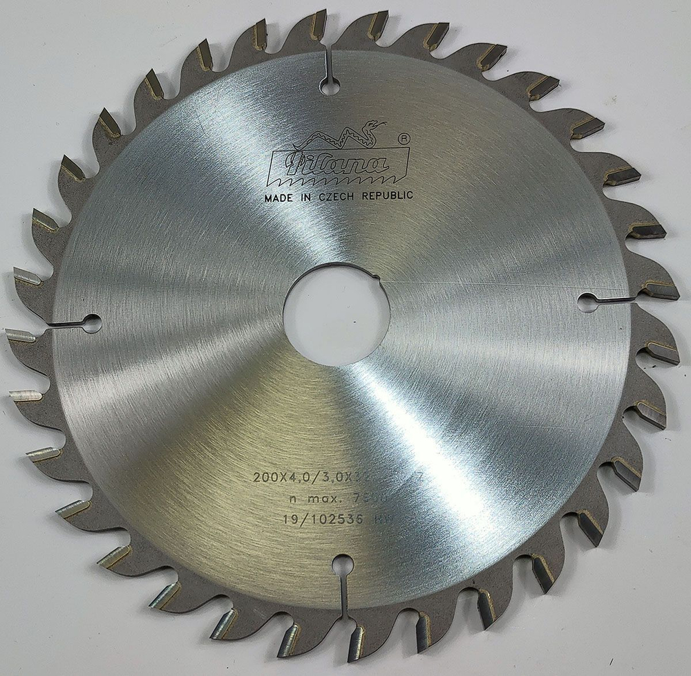 Пила дисковая TCT "Pilana" 200x4.0/2.5x32 z32 92 FZ