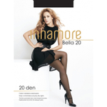 Innamore Bella колготки класс. с шортиками 20 den nero р.5 (XL)