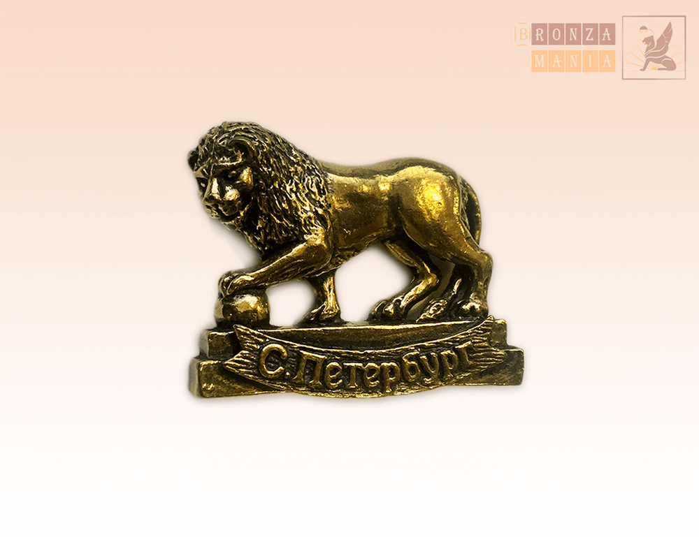 магнит Лев с шаром