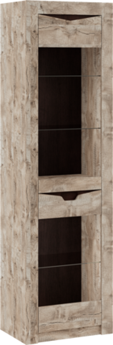 Хилтон витрина №1 правая (без полок)