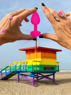 Gvibe Gplug S - Анальная пробка с вибрацией 8х2.8 см