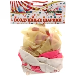 Воздушные шары 25 шт, 12»/25см «Розовая нежность»