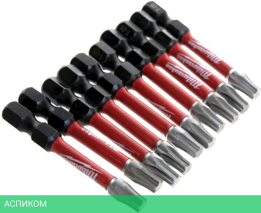 Бита Milwaukee Shockwave TX25 50мм 10шт (4932430882)