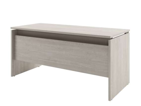 Стол прямой 1600х700х750 D-16 Акация Морава/Кашемир серый