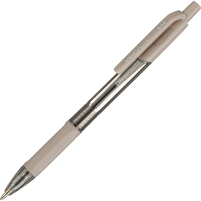 Ручка шариковая автомат. Deli X-tream, д.ш.0,7мм, лин 0,4,р/манж,черн