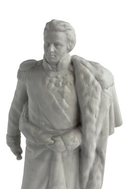 Фарфоровая статуэтка полководца М. И. Кутузова. Артель «Керамик». СССР. 1940–1950-е гг.