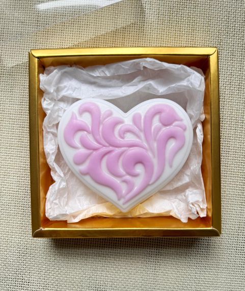 Ürək formasında sabun 2