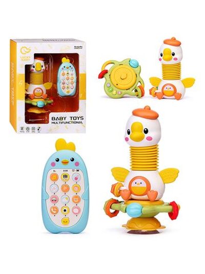 Набор игрушек развивающих Забавный утенок (LDJ230B-2)
