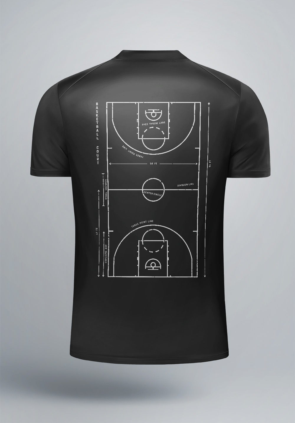 ФУТБОЛКА ENSEN "BASKETBALL"