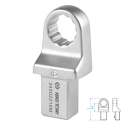 KING TONY (34502216M) Насадка накидная серии "FIT", 16 мм, 14х18 мм