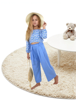 02-95-3 Комплект для девочки (футболка и брюки)