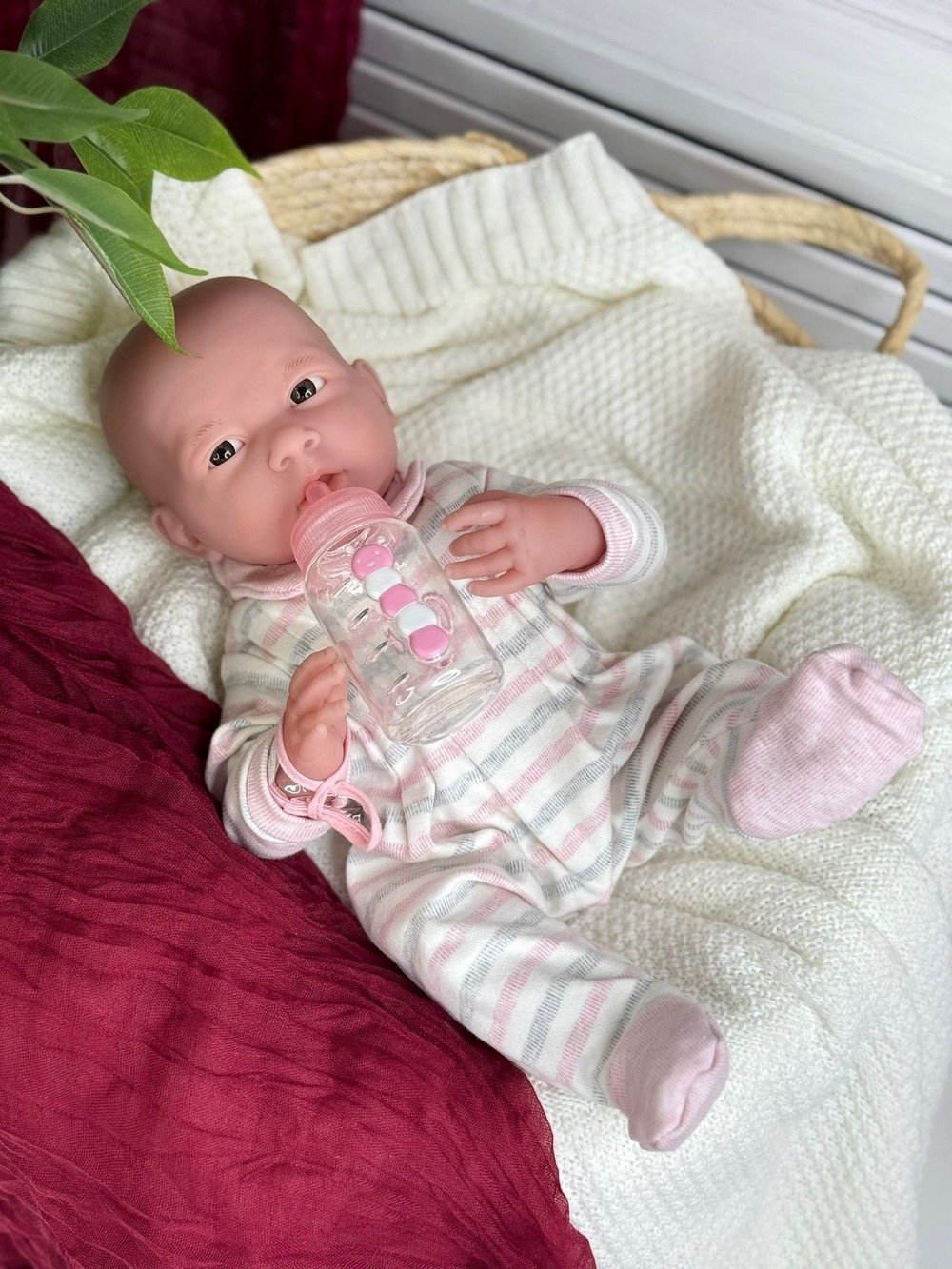 Кукла BERENGUER мягконабивная 39см Newborn (18791)