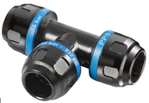 Т-образное алюминиевое соединение для трубы Ø 50 мм