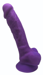 Фиолетовый фаллоимитатор SILEXD Model 1 7’’ - 17,6 см. (Цвет: фиолетовый)