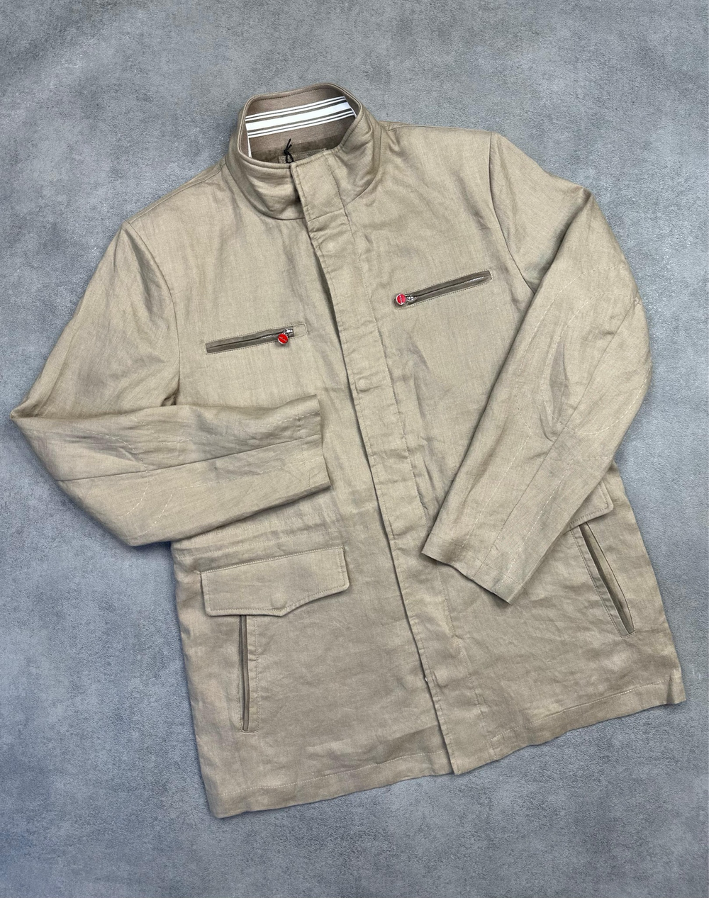 Куртка льняная Kiton