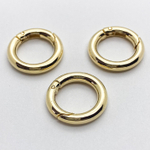 Замок-кольцо, цвет золото, размер 20 мм, цена за 1 шт