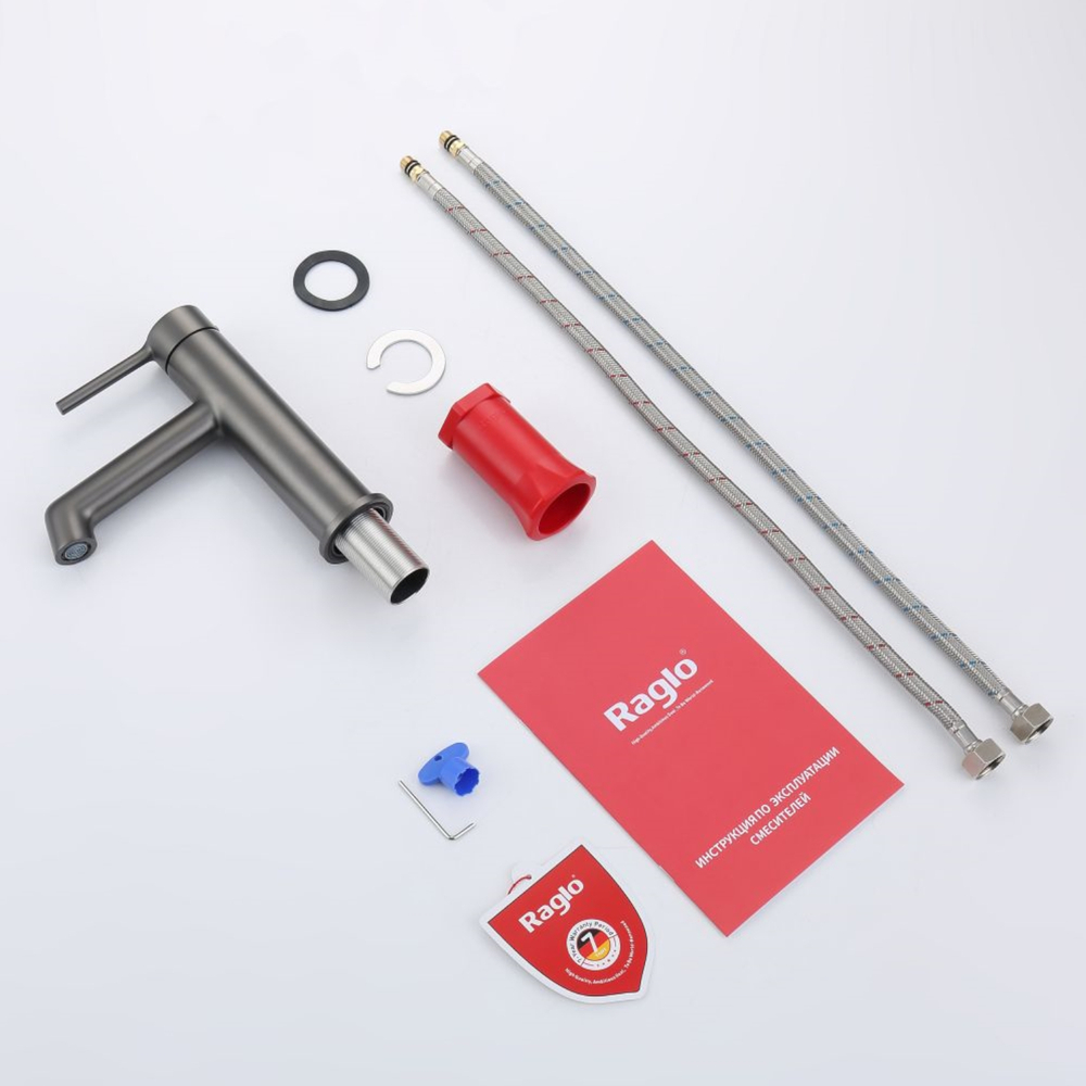 Смеситель для раковины Raglo R20.10.09, графит