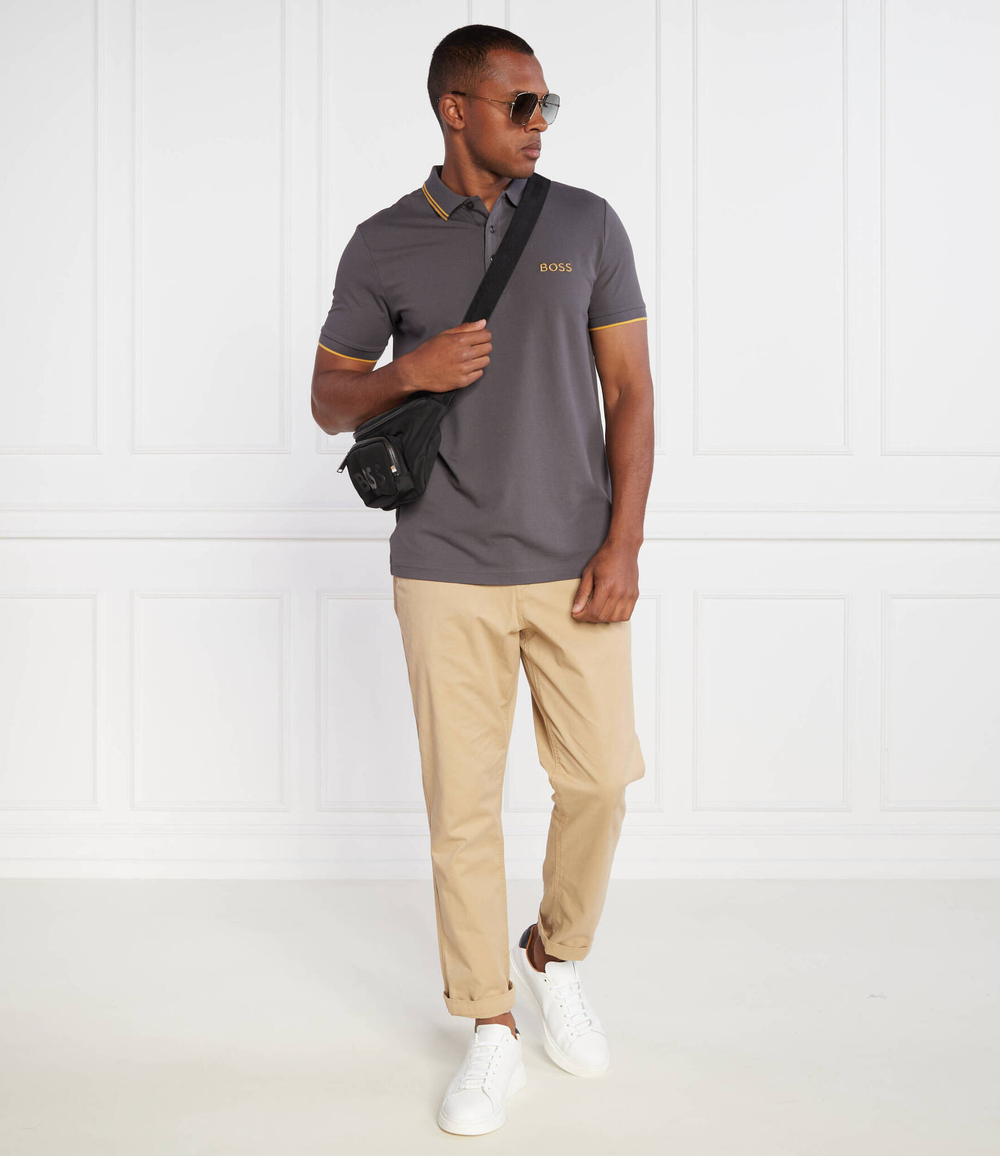 Футболка Поло Paddy Pro BOSS GREEN - графитовый(50469094)