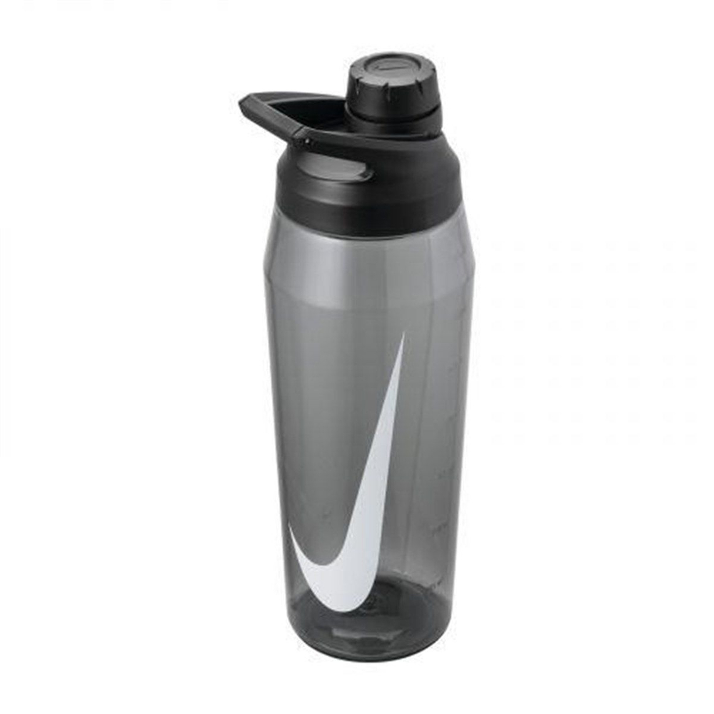 Спортивная бутылка для воды Nike Tr Hypercharge Chug Bottle 24 Oz,черный, 710 мл, N.100.0622.025.24