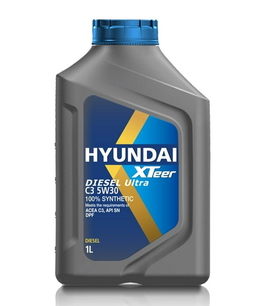 HYUNDAI 1011224 XTeer Diesel Ultra C3 5W30 1L* 12 шт (Корея) синт. моторное масло