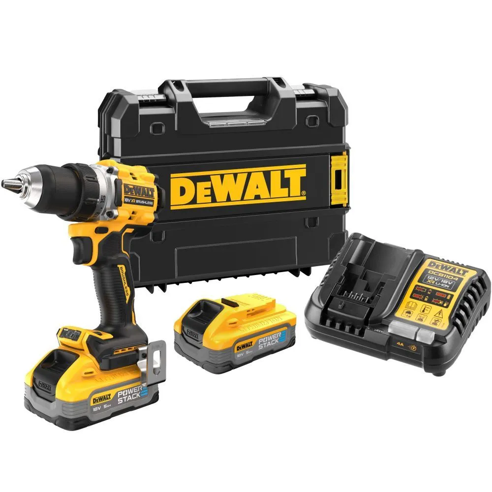 Шуруповерт DeWalt DCD800H2T-QW аккум. патрон:быстрозажимной (кейс в комплекте)