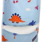 Карман настенный подвесной «ФРАТТИ БУМ», принт динозаврики, три секции, 20*59см (лейбл Селфи)