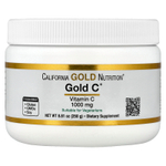 California Gold Nutrition, Gold C®, витамин C класса USP в порошке, 1000 мг, 250 г (8,81 унции)