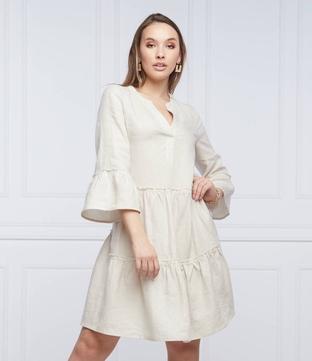 льняное платье RIANI - кремовый(246900-2272)