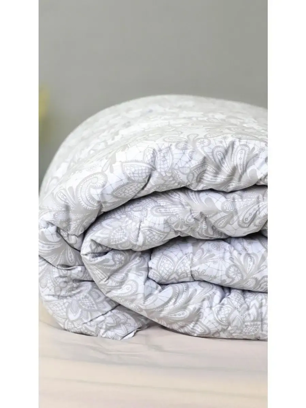 Одеяло лен двуспальное 172 х 205 утепленное зимнее льняное