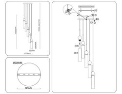 Ambrella Подвесной светильник Modern LH53259