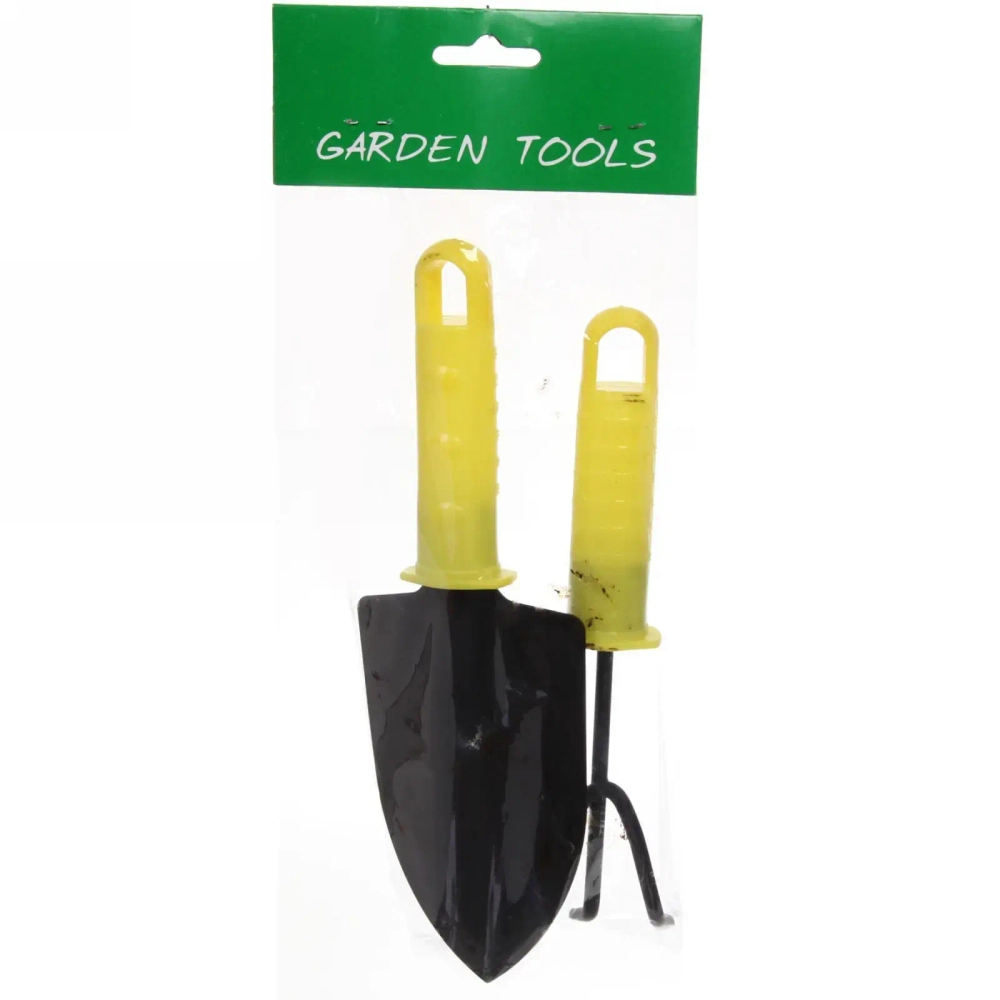 Набор садовых инструментов «Чиполино» (совок 22см + рыхлитель 20см) ДоброСад