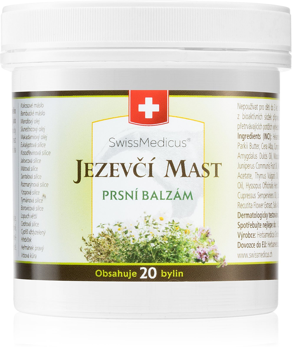 Herbamedicus Badger ointment - мазь для здоровья органов дыхания /   125  ml  / GTIN 7640133070766