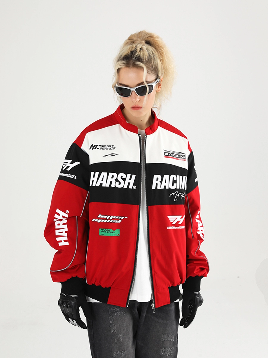 Куртка HARSHandCRUEL "Racing" Nylon Jacket