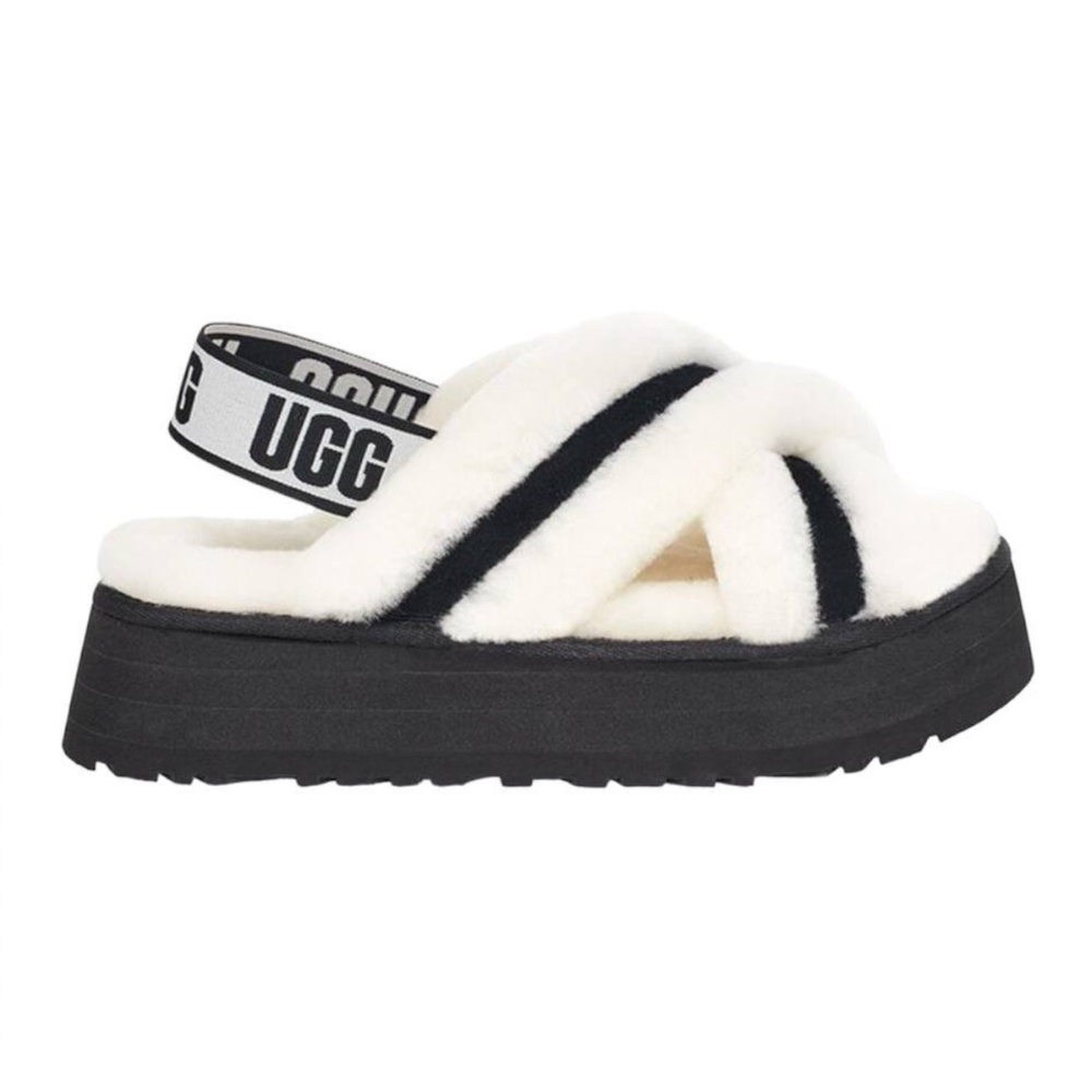Ugg Disco Cross Slide White