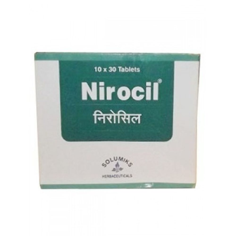 БАД Solumiks Herbaceutic als Nirocil Нироцил (Бхумиамалаки), 30 таб