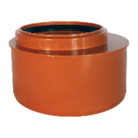 Переход эксцентрический для наружной канализации Sinikon НПВХ 160/110